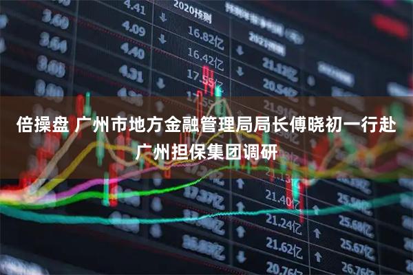 倍操盘 广州市地方金融管理局局长傅晓初一行赴广州担保集团调研
